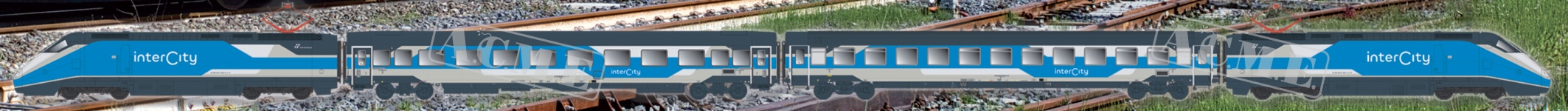 ACME 70116 - H0 - 4-tlg. Triebzug IC Trenitalia, FS, Ep. VI